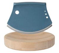 BergHOFF Leo tajadera Hierbas picadora y Juego de Tablas de Cortar, Gris/Azul