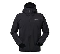 Berghuas Arnaby - Chaqueta con capucha para hombre, color negro, talla S