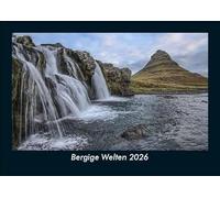 Bergige Welten 2026 Fotokalender DIN A5: Monatskalender mit Bild-Motiven aus Fauna und Flora, Natur, Blumen und Pflanzen