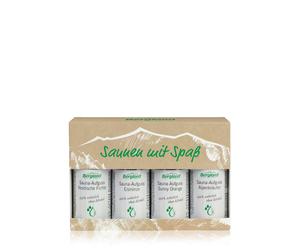 Bergland Wellness Saunen mit Spaß Infusión para sauna 4 x 50 ml