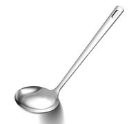 Berglander Cucharón para Sopa de Acero Inoxidable, 30cm con Manija Larga Duradero para Servir o Cocinar, Lavable en Lavavajillas, Utensilio de Cocina Anti-rugine
