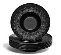 Berglander cuencos de sopa 6pcs, platos de plástico multipropósito reutilizables sopa de champiñones/pasta/fruta/helado/postre/aperitivo/ensalada, irrompibles para niños/camping/picnic