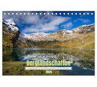 Berglandschaften - Deutschland, Italien und Schweiz (Tischkalender 2026 DIN A5 quer), CALVENDO Monatskalender: Fotos aus Bergregionen in Deutschland, Italien und der Schweiz