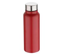 Bergner Botella agua 750ml acero inoxidable Roja mate Walking anywhere, 750 ml