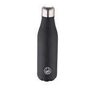 Bergner Botella termo cola 500ml acero inoxidable negro Walking anywhere, 500 ml