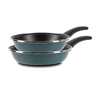 BERGNER Classique | Juego de 2 Sartenes de 20 y 26 cm | Fabricadas de Aluminio Forjado |Sartenes Antiadherentes | Apta para todo tipo de Cocinas | Libre de PFOA | Verde