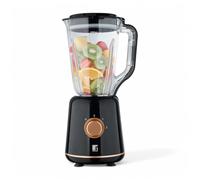 BERGNER Copper - Batidora De Vaso Gran Capacidad - 2 Velocidades Con Función Pulso- Potencia de 800 W - Jarra de Cristal de 1.8 Litros - Cuchillas Resistentes De Acero Inoxidable