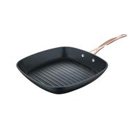 Bergner Copper Sartén Grill 28x28cm en Aluminio forjado Antiadherente en color Negro mate