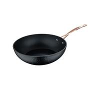 Bergner copper wok ø28x7,8cm en aluminio forjado en color negro mate 7.8 cm