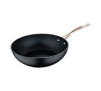 Bergner Copper Wok Ø28x7,8cm en aluminio forjado en color Negro mate