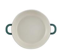 BERGNER Excalibur | Olla Baja de 24 cm de Diametro y 6,5 cm de altura | Con Tapa | Fabricada de Aluminio Fundida | Apto para Horno e inducción | Verde