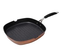Bergner Infinity Chef Grill de inducción, Aluminio Forjado, Marrón, 28 cm