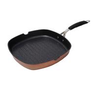 Bergner Infinity Chef Grill de inducción, Aluminio Forjado, Marrón, 28 cm