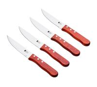 Bergner LOVERS Set de 4 Cuchillos BBQ en acero inoxidable