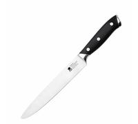 Bergner Master Cuchillo, Acero Inoxidable, Negro, 37x7.5x3 cm