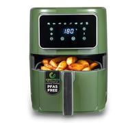Bergner NATURALLY - Freidora de Aire 1000W 6,9L - Control Táctil LED - Temperatura Ajustable 80-200°C - Revestimiento Antiadherente