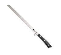 MasterPro FOODIES COLLECTION - Cuchillo Jamonero 25.4CM Acero Inoxidable - Mango ABS - Hoja Larga y Flexible - Ideal para Jamón y Carnes Grandes - Fácil Limpieza
