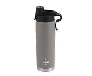 Bergner Q3088 Botella termo 500ml acero inoxidable gris Walking anywhere, Aluminio
