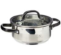 Bergner Q3229 Cacerola 20x8.5cm 2l c/Tapa Acero Inoxidable, inducción, Vita Infinity Chefs