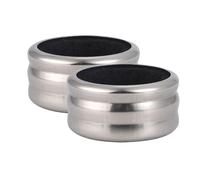 Bergner Q3281 Set 2 aros recogegotas acero inoxidable colección CRU Wine Expert