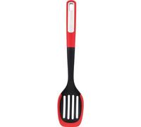 BERGNER Q3682 Cuchara de cocina ranurada 34x7.2x3.9cm Black&Red colección Mars, Nylon