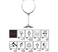 Bergner Set 2 Copas Combinados 67 Cl Cristal Colección Barware - Elegante