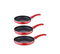 Bergner Set Sartén 3 Uds. PK141 Rojo