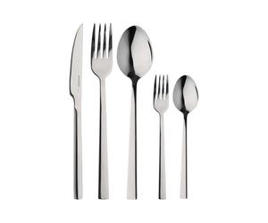 BERGNER SOFIA - Juego de Cubiertos de 60 Piezas - Cubertería Completa para 12 Personas - Fabricado en Resistente Acero Inoxidable - Fácil de Lavar y Almacenar