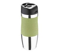 Bergner Travel Termo de Viaje, Acero Inoxidable, Verde, 21 cm
