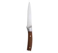 BERGNER Wolfsburg - Cuchillo Multisusos de 12,5cm - Fabricado en Acero Inoxidable - Mango de Madera de Haya de Apto Agarre - Apto para lavavajillas
