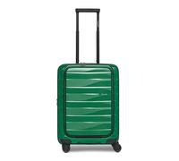 Bergpfeil Travel 4 ruedas Carro de la cabina 55 cm Compartimento para el portátil con pliegue de expansión verde