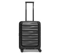 Bergpfeil Travel 4 ruedas Carro de la cabina 55 cm Compartimento para el portátil con pliegue de expansión negro