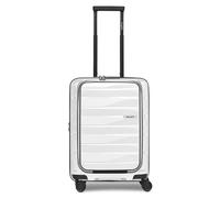 Bergpfeil Travel 4 ruedas Carro de la cabina 55 cm Compartimento para el portátil con pliegue de expansión blanco