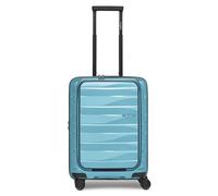 Bergpfeil Travel 4 ruedas Carro de la cabina 55 cm Compartimento para el portátil con pliegue de expansión azul
