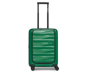 Bergpfeil Travel 4 ruedas Carro de la cabina 55 cm Compartimento para el portátil con pliegue de expansión verde