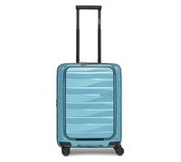 Bergpfeil Travel 4 ruedas Carro de la cabina 55 cm Compartimento para el portátil con pliegue de expansión azul
