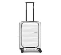 Bergpfeil Travel 4 ruedas Carro de la cabina 55 cm Compartimento para el portátil con pliegue de expansión blanco