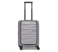 Bergpfeil Travel 4 ruedas Maleta de cabina 55 cm Compartimento para el portátil Con asa expansible gris