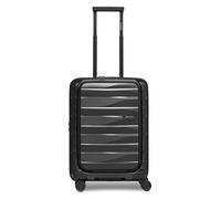Bergpfeil Travel 4 ruedas Carro de la cabina 55 cm Compartimento para el portátil con pliegue de expansión negro