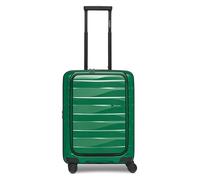 Bergpfeil Travel 4 ruedas Carro de la cabina 55 cm Compartimento para el portátil con pliegue de expansión verde