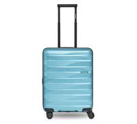 Bergpfeil Travel 4 ruedas Maleta de cabina S 55 cm Con asa expansible azul