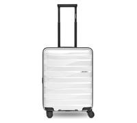 Bergpfeil Travel 4 ruedas Maleta de cabina S 55 cm Con asa expansible blanco