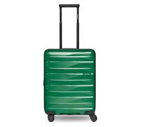 Bergpfeil Travel 4 ruedas Maleta de cabina S 55 cm Con asa expansible verde