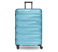 Bergpfeil Travel 4 ruedas Trolley L 75 cm Con asa expansible azul