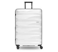 Bergpfeil Travel 4 ruedas Trolley L 75 cm Con asa expansible blanco