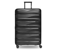 Bergpfeil Travel 4 ruedas Trolley L 75 cm Con asa expansible negro