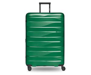 Bergpfeil Travel 4 ruedas Trolley L 75 cm Con asa expansible verde