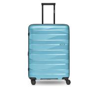 Bergpfeil Travel 4 ruedas Trolley M 66 cm Con asa expansible azul