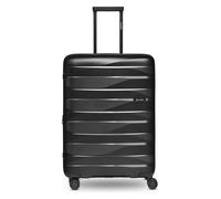 Bergpfeil Travel 4 ruedas Trolley M 66 cm Con asa expansible negro
