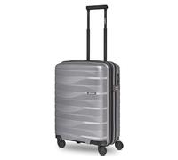 Bergpfeil Artículos regulares Travel, Arctic Silver Metallic, Koffer S (55 cm) erweiterbar, Maleta de cabina de cáscara dura